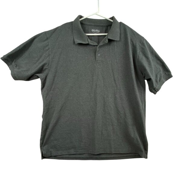 Galaxy School Uniforms Men's Polo Shirt 4XL Dark Gray - Picture 1 of 7